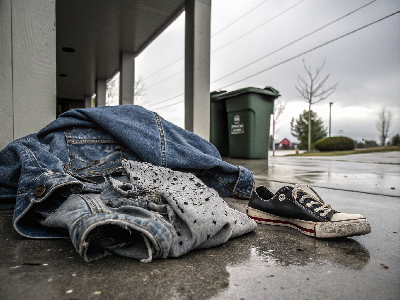 Wet, stained, or damaged clothing that we cannot accept